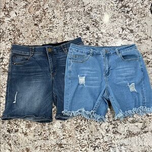 Denim Jean Shorts for Women Bundle